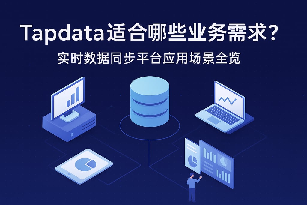 Tapdata适合哪些业务需求？实时数据同步平台应用场景全览