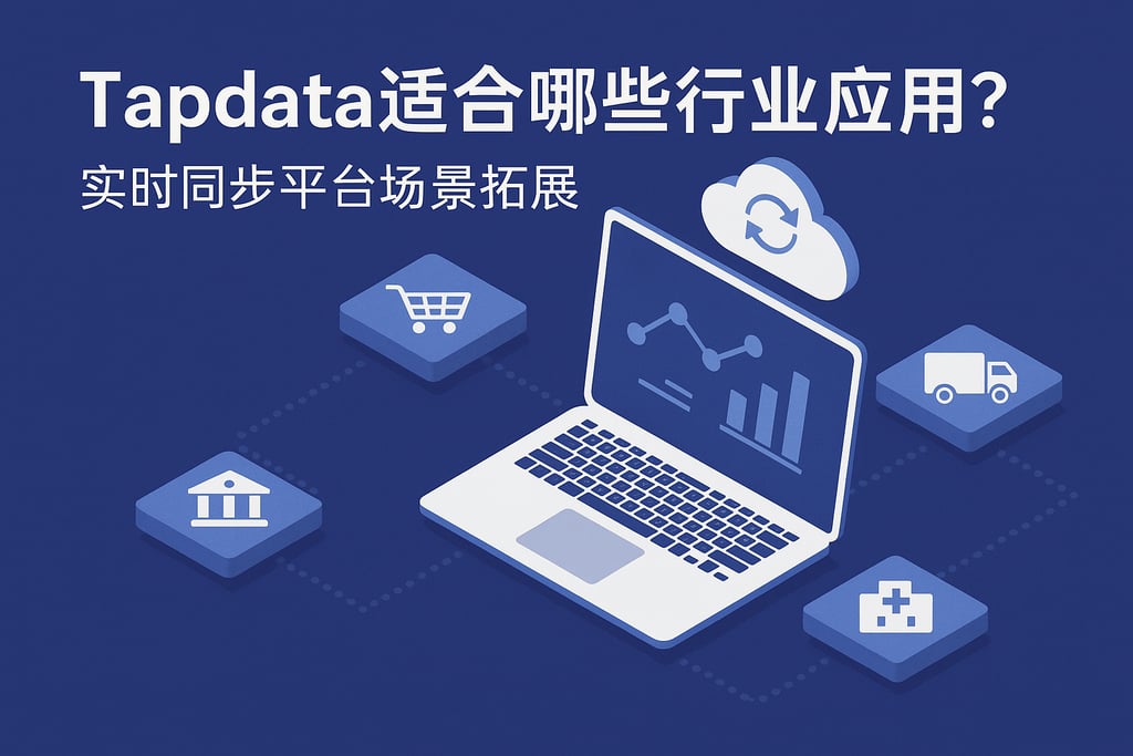 Tapdata适合哪些行业应用？实时同步平台场景拓展