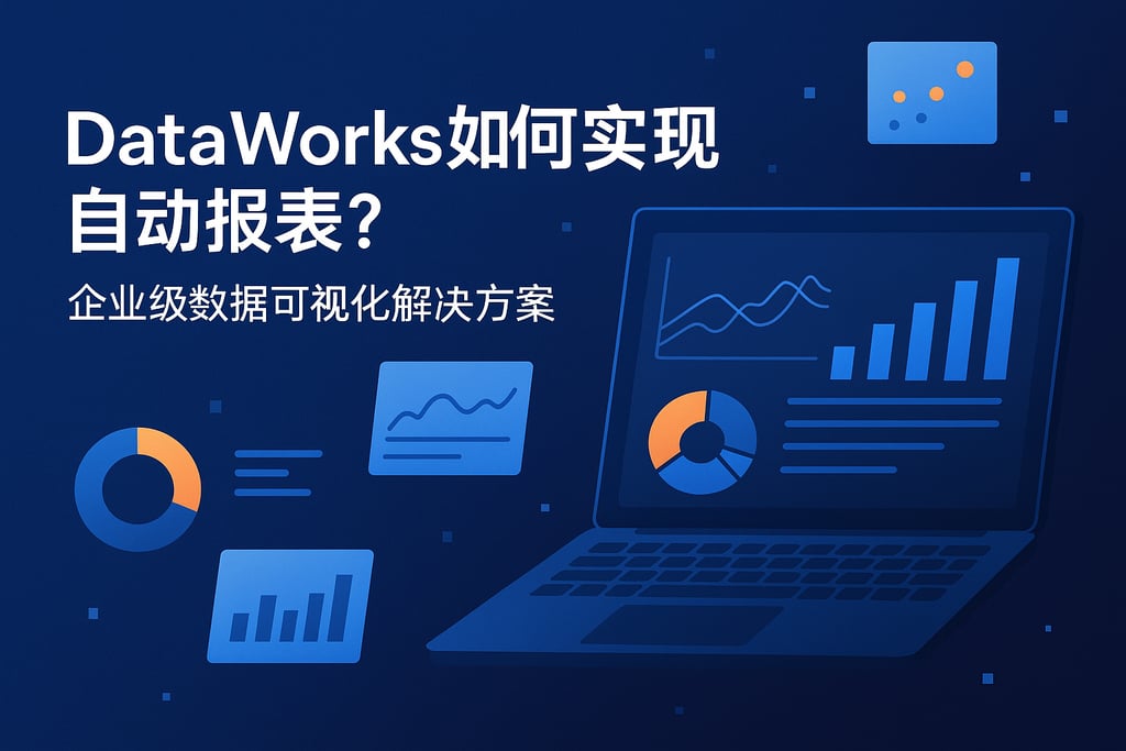 dataworks如何实现自动报表？企业级数据可视化解决方案