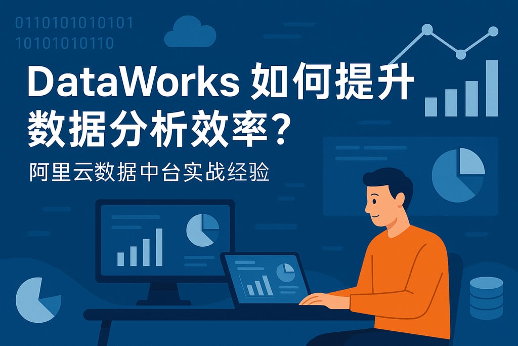dataworks如何提升数据分析效率？阿里云数据中台实战经验