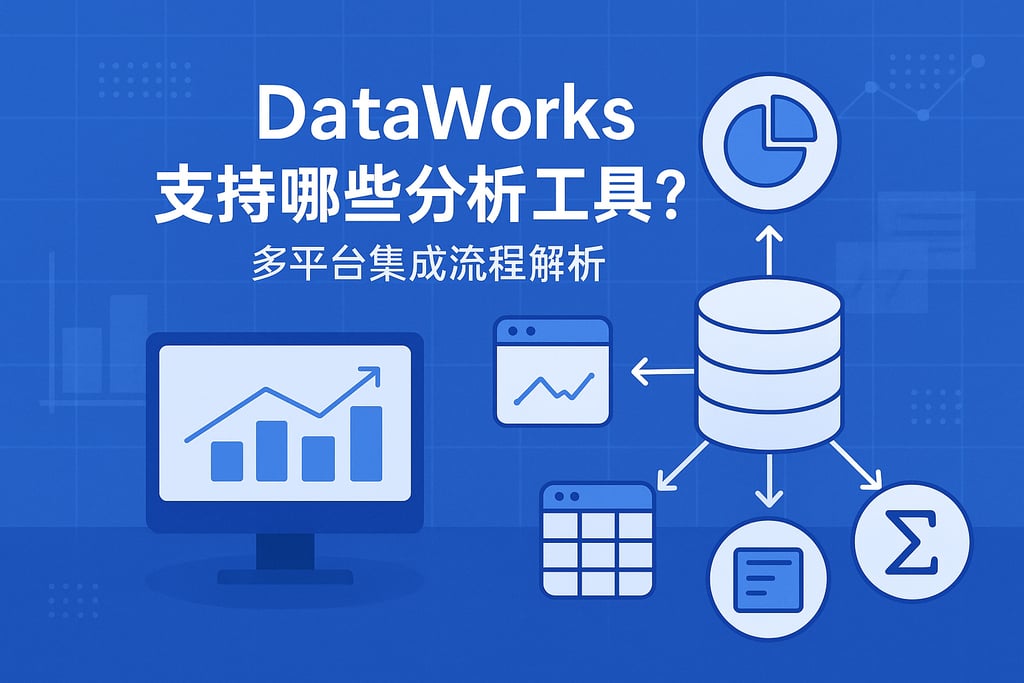 dataworks支持哪些分析工具？多平台集成流程解析