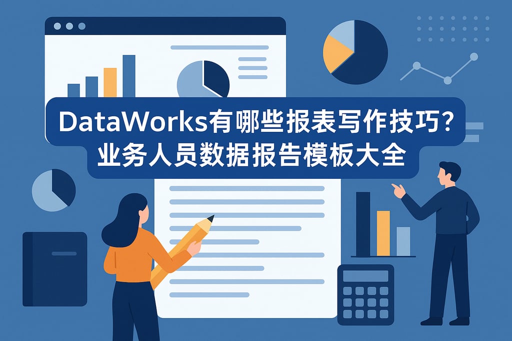 dataworks有哪些报表写作技巧？业务人员数据报告模板大全