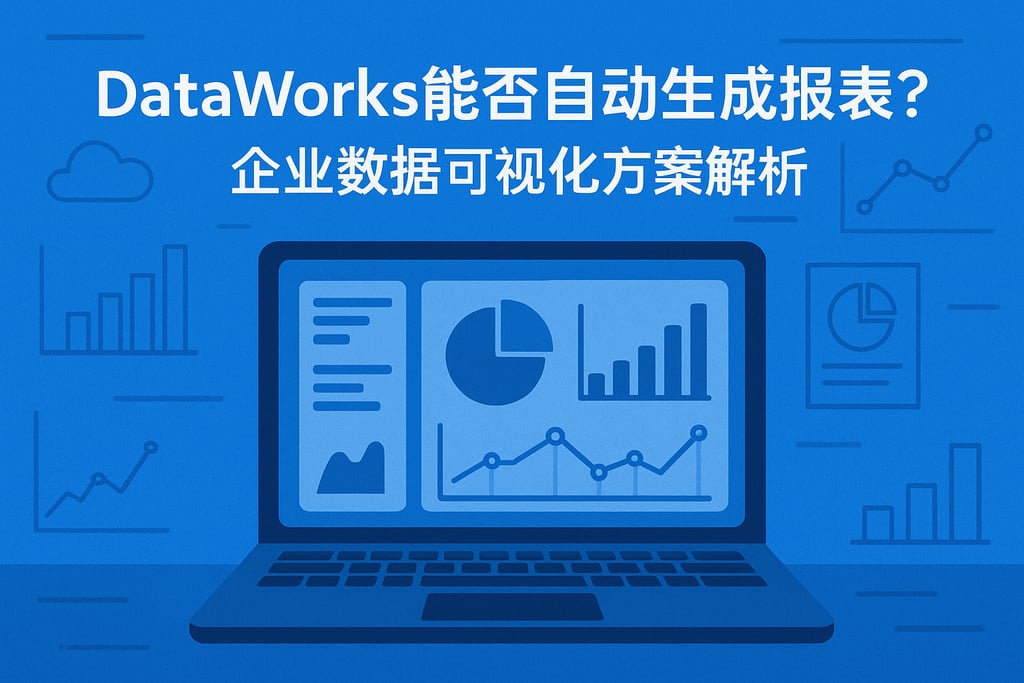 dataworks能否自动生成报表？企业数据可视化方案解析