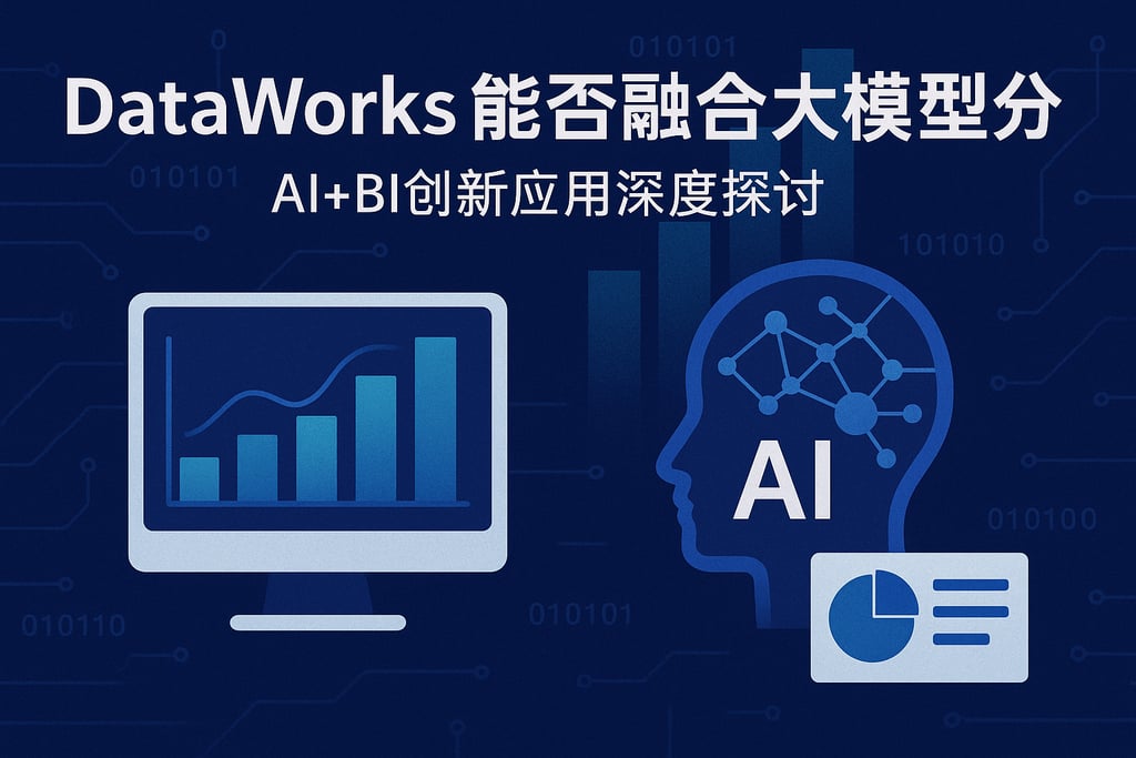 dataworks能否融合大模型分析？AI+BI创新应用深度探讨