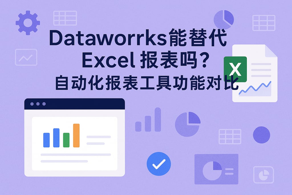 dataworks能替代Excel报表吗？自动化报表工具功能对比