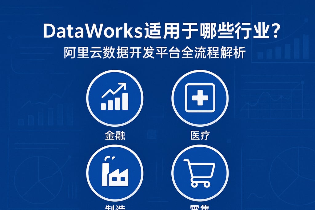 dataworks适用于哪些行业？阿里云数据开发平台全流程解析