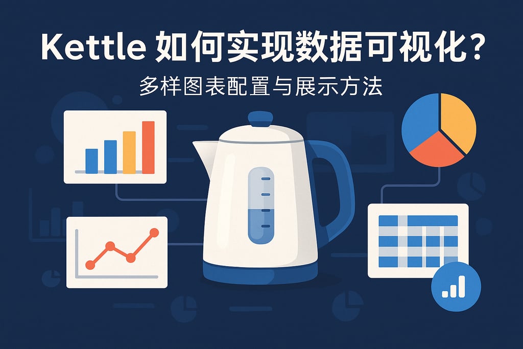 kettle如何实现数据可视化？多样图表配置与展示方法
