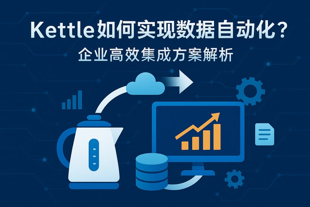 kettle如何实现数据自动化？企业高效集成方案解析