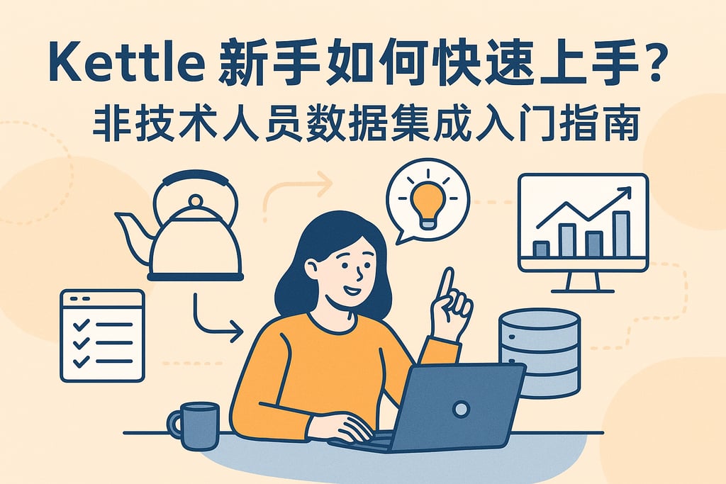 kettle新手如何快速上手？非技术人员数据集成入门指南