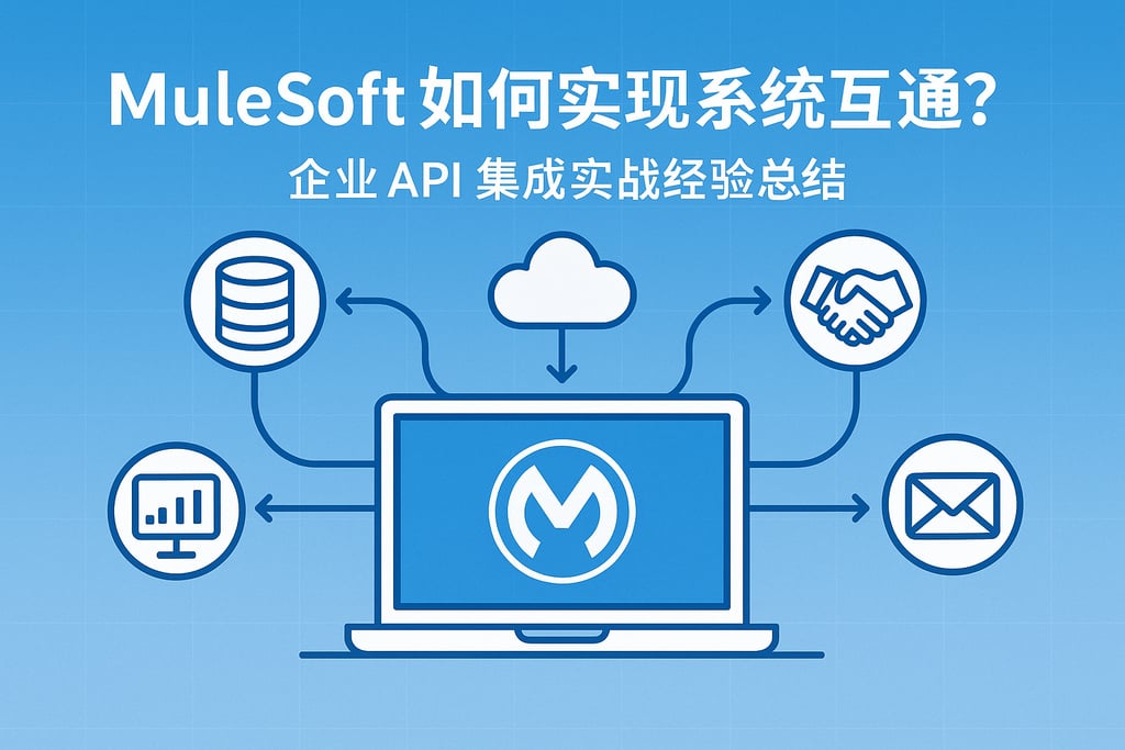 mulesoft如何实现系统互通？企业API集成实战经验总结