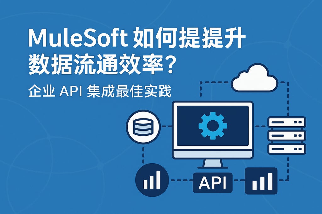 mulesoft如何提升数据流通效率？企业API集成最佳实践