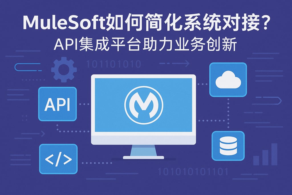 mulesoft如何简化系统对接？API集成平台助力业务创新