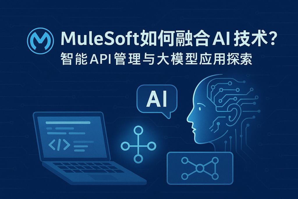 mulesoft如何融合AI技术？智能API管理与大模型应用探索