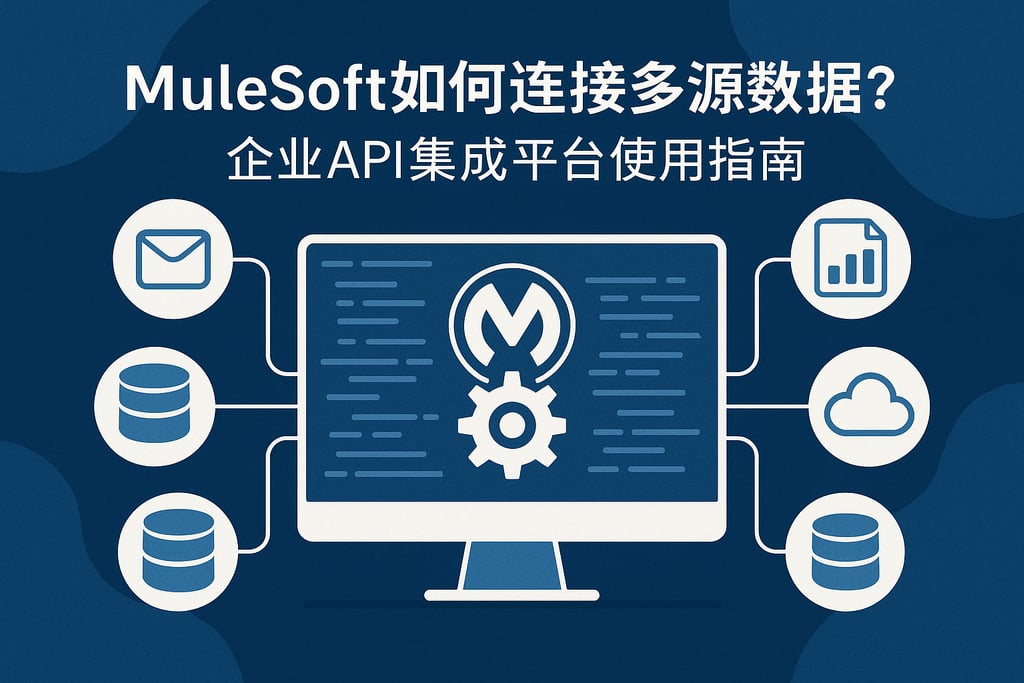mulesoft如何连接多源数据？企业API集成平台使用指南