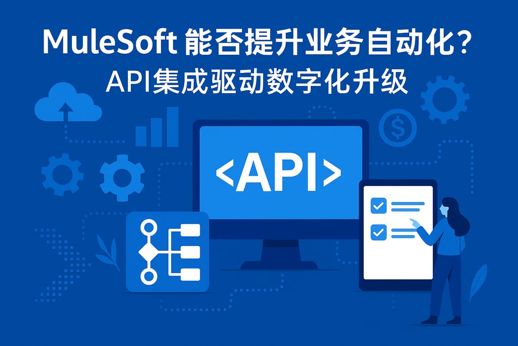 mulesoft能否提升业务自动化？API集成驱动数字化升级