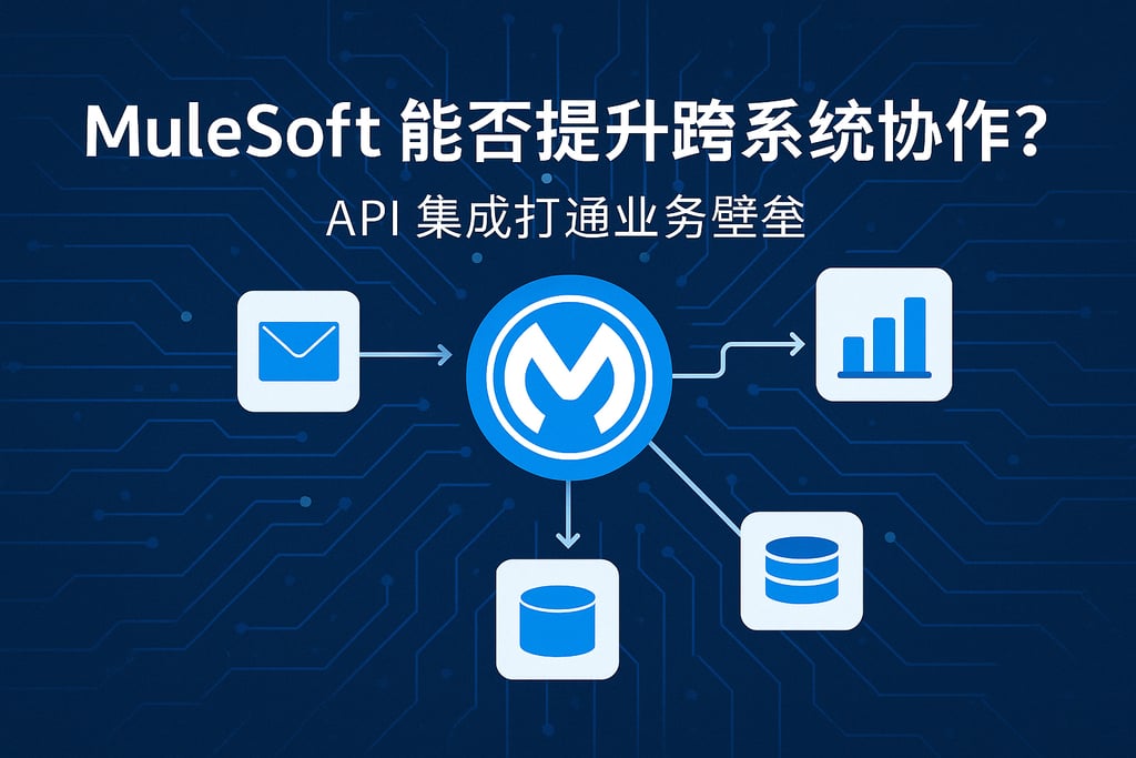 mulesoft能否提升跨系统协作？API集成打通业务壁垒