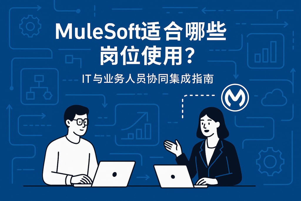 mulesoft适合哪些岗位使用？IT与业务人员协同集成指南