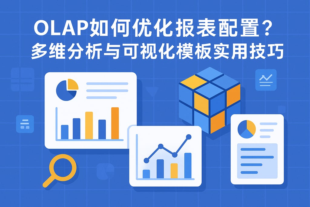 olap如何优化报表配置？多维分析与可视化模板实用技巧