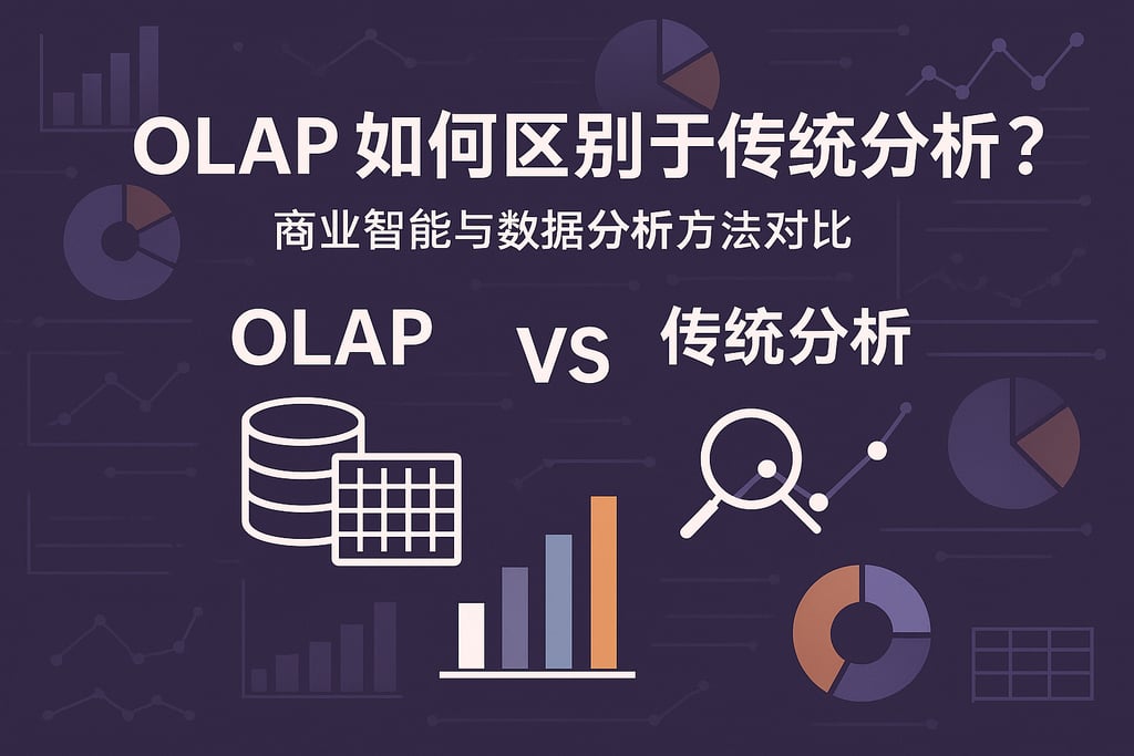 olap如何区别于传统分析？商业智能与数据分析方法对比