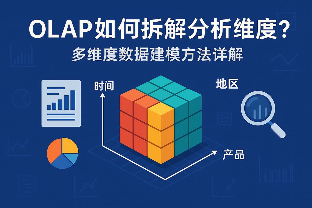 olap如何拆解分析维度？多维度数据建模方法详解