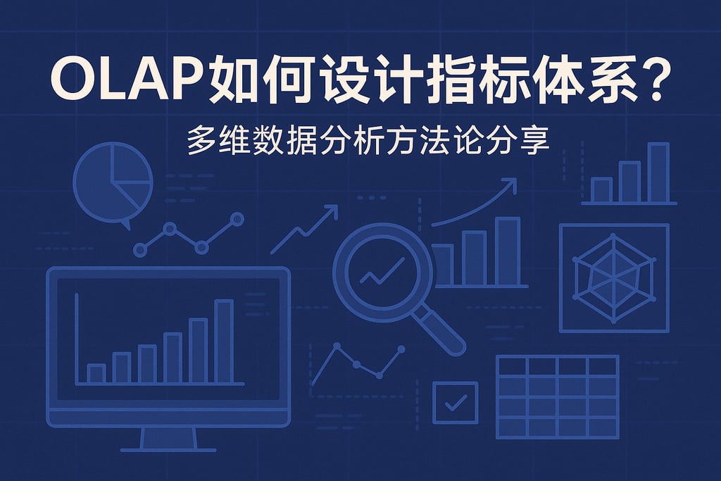 olap如何设计指标体系？多维数据分析方法论分享