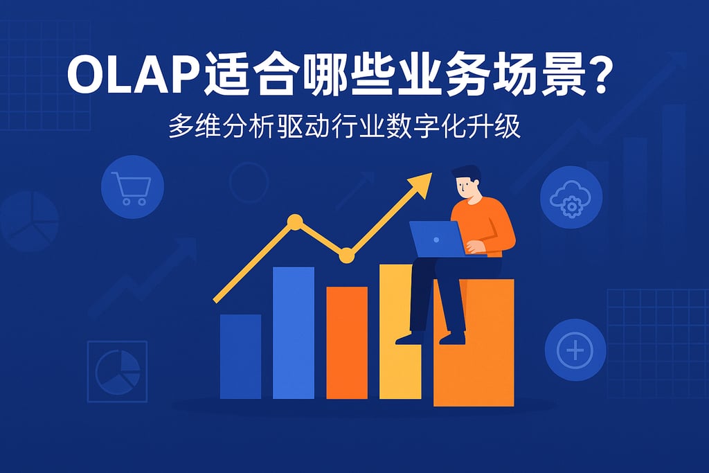 olap适合哪些业务场景？多维分析驱动行业数字化升级