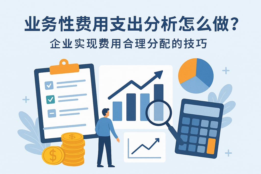 业务性费用支出分析怎么做？企业实现费用合理分配的技巧