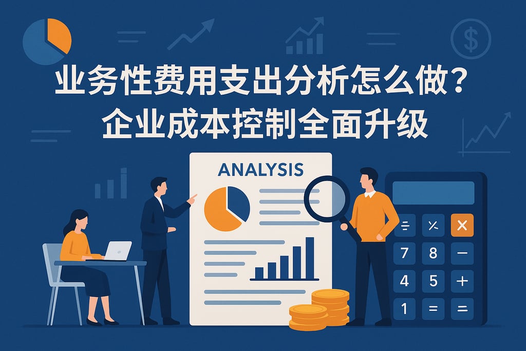 业务性费用支出分析怎么做？企业成本控制全面升级