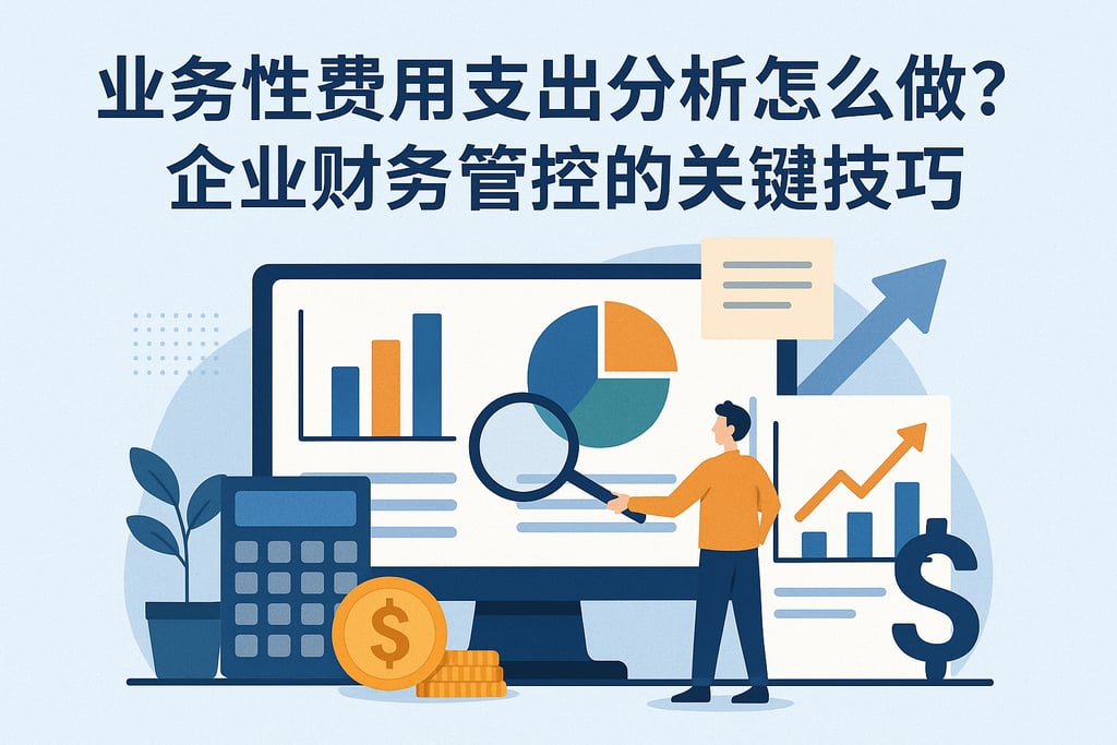业务性费用支出分析怎么做？企业财务管控的关键技巧