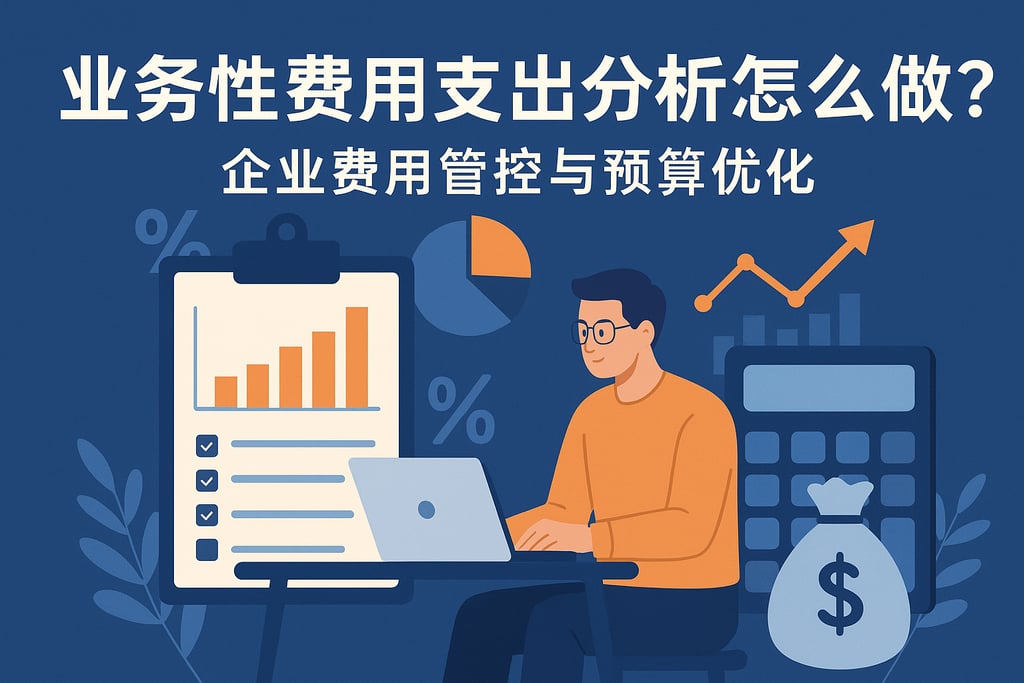 业务性费用支出分析怎么做？企业费用管控与预算优化