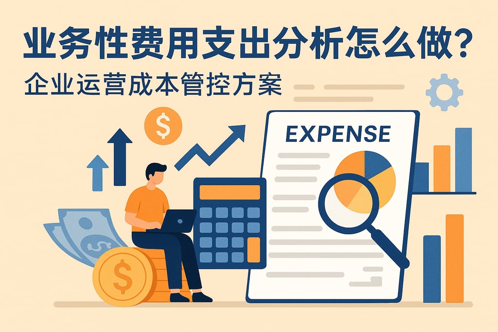 业务性费用支出分析怎么做？企业运营成本管控方案