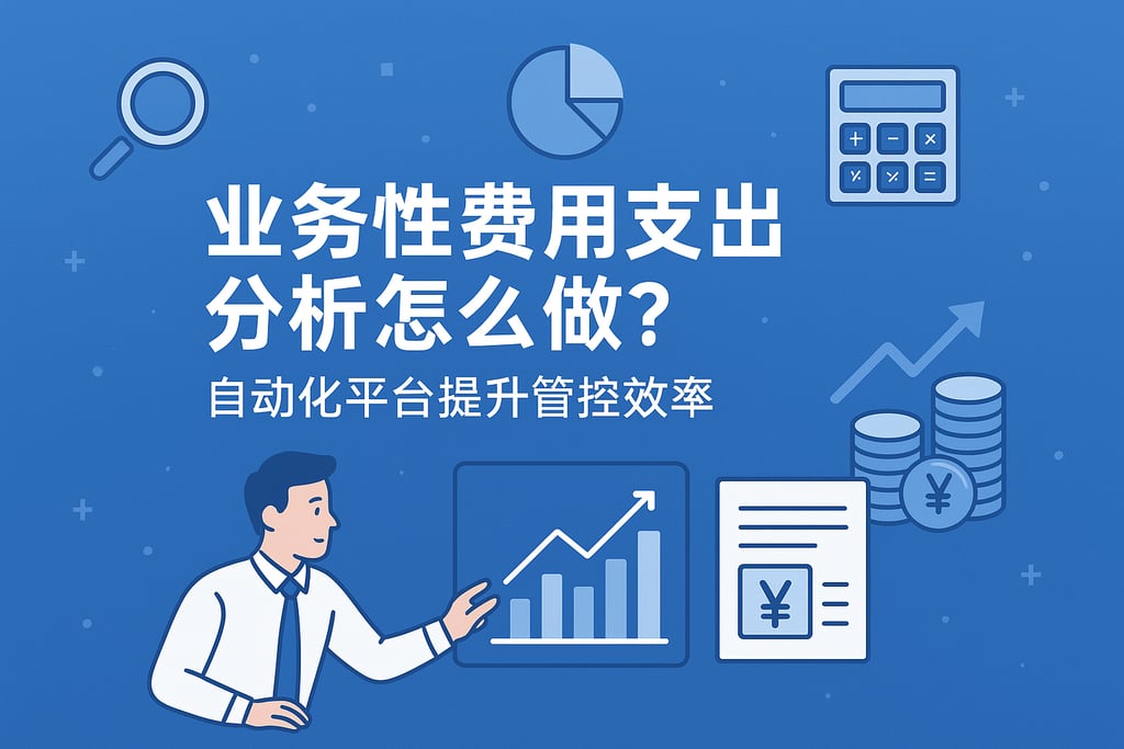 业务性费用支出分析怎么做？自动化平台提升管控效率