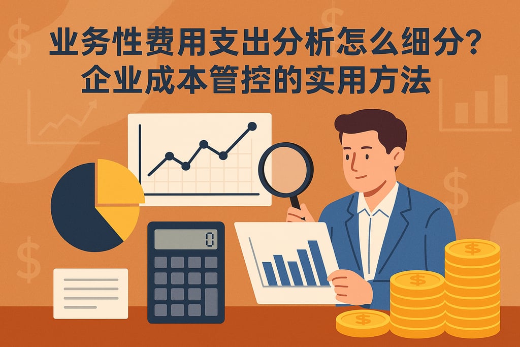 业务性费用支出分析怎么细分？企业成本管控的实用方法