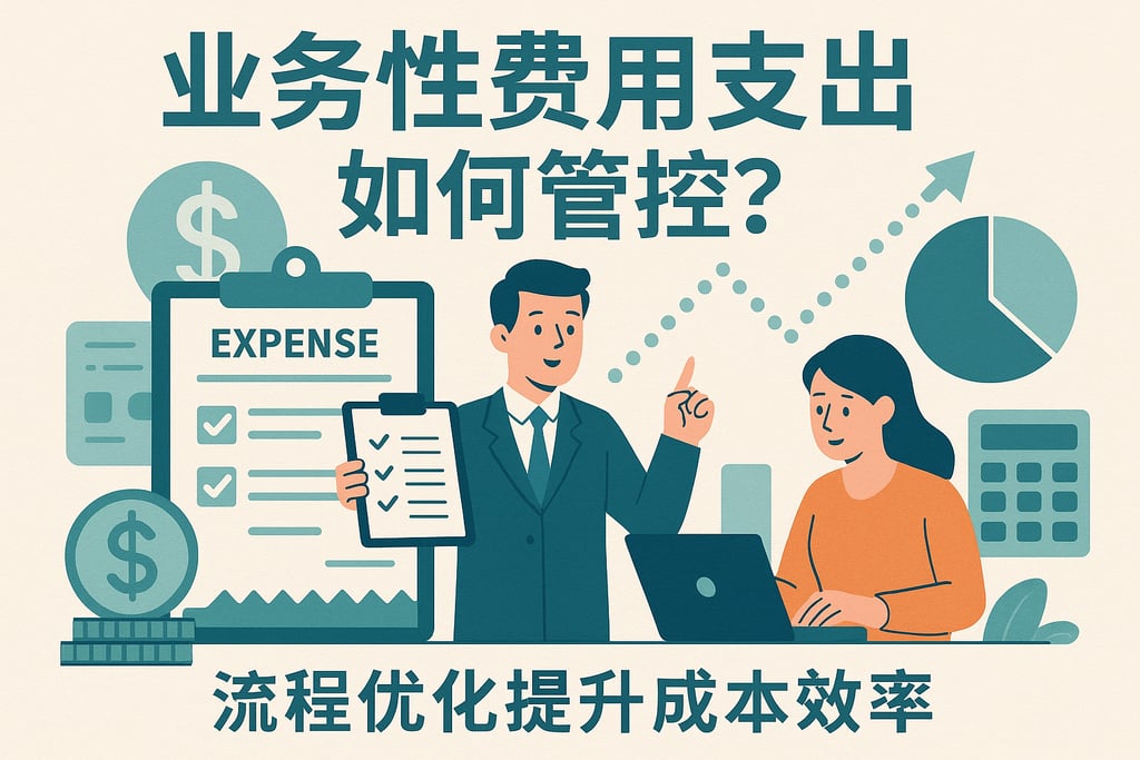 业务性费用支出如何管控？流程优化提升成本效率
