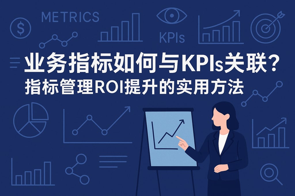 业务指标如何与KPIs关联？指标管理ROI提升的实用方法