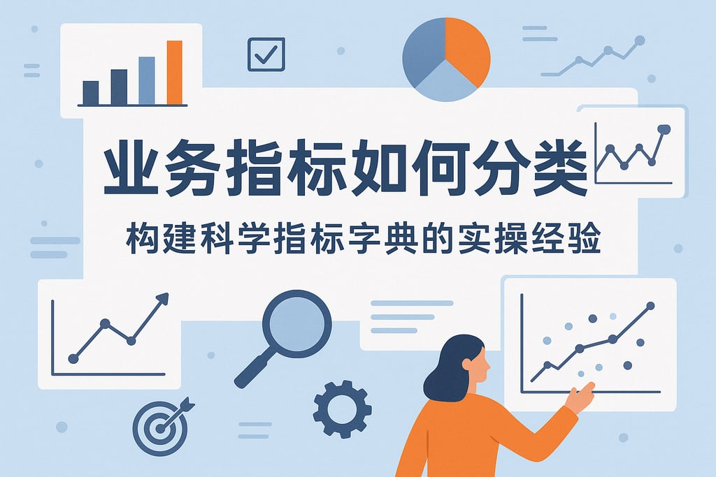 业务指标如何分类？构建科学指标字典的实操经验