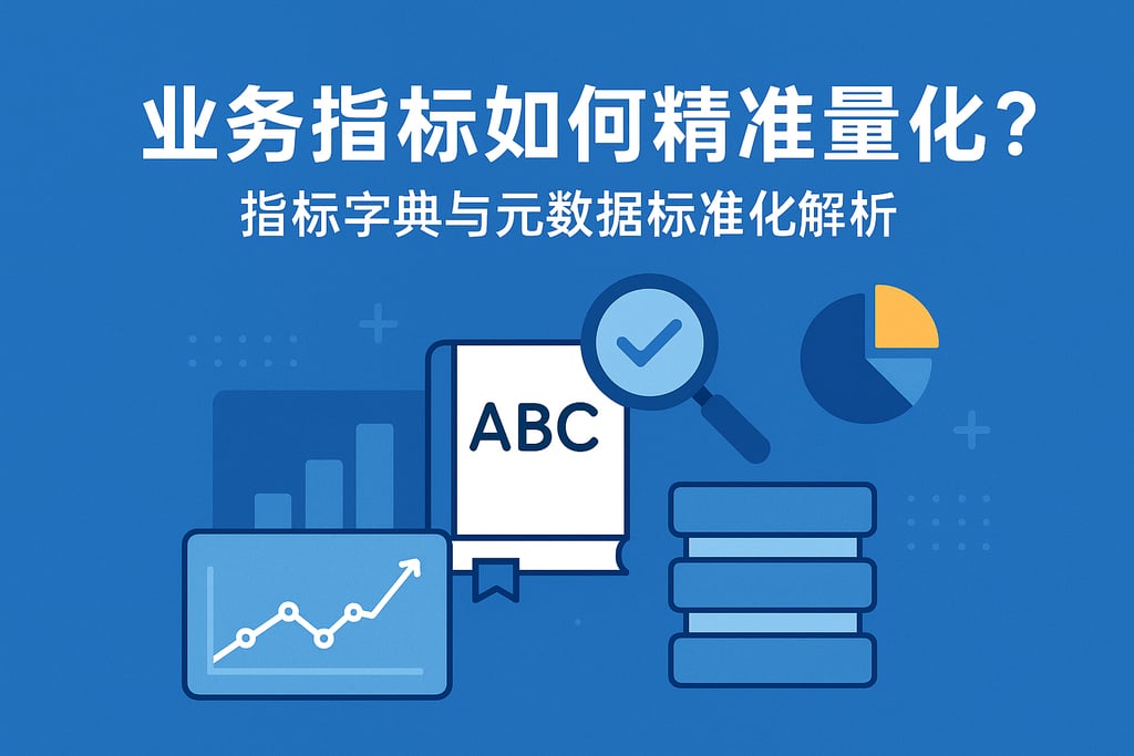 业务指标如何精准量化？指标字典与元数据标准化解析