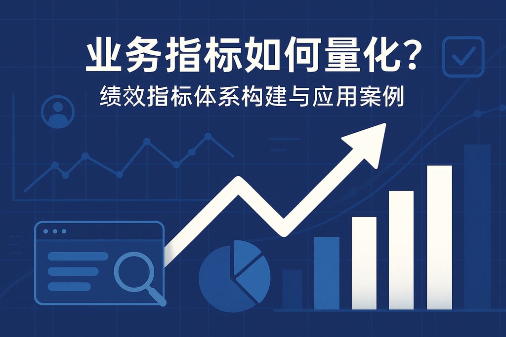 业务指标如何量化？绩效指标体系构建与应用案例