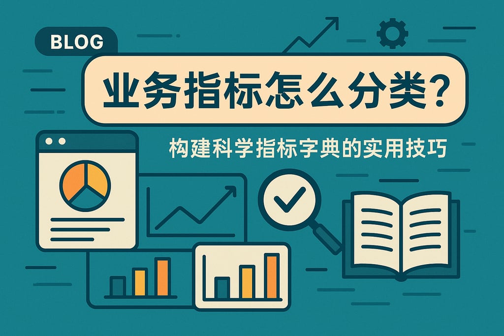 业务指标怎么分类？构建科学指标字典的实用技巧