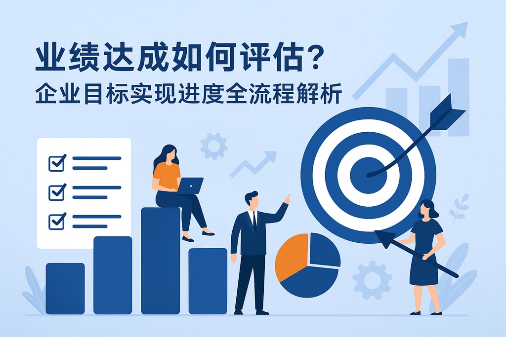 业绩达成如何评估？企业目标实现进度全流程解析