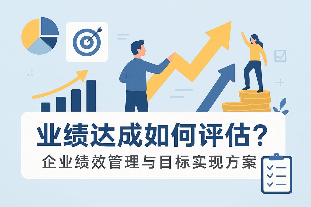 业绩达成如何评估？企业绩效管理与目标实现方案
