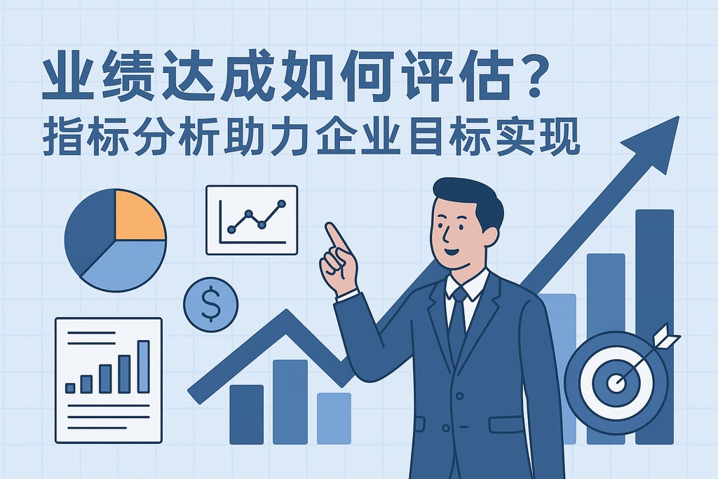 业绩达成如何评估？指标分析助力企业目标实现