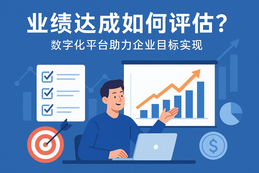 业绩达成如何评估？数字化平台助力企业目标实现