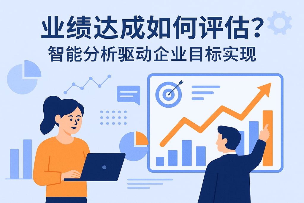 业绩达成如何评估？智能分析驱动企业目标实现