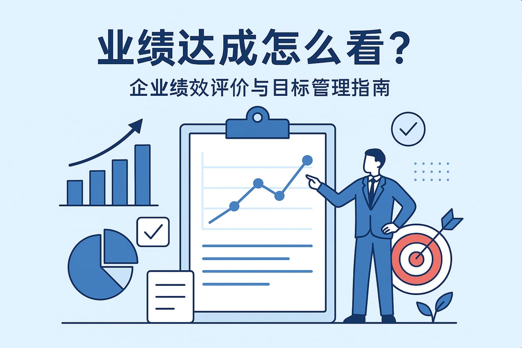 业绩达成怎么看？企业绩效评价与目标管理指南