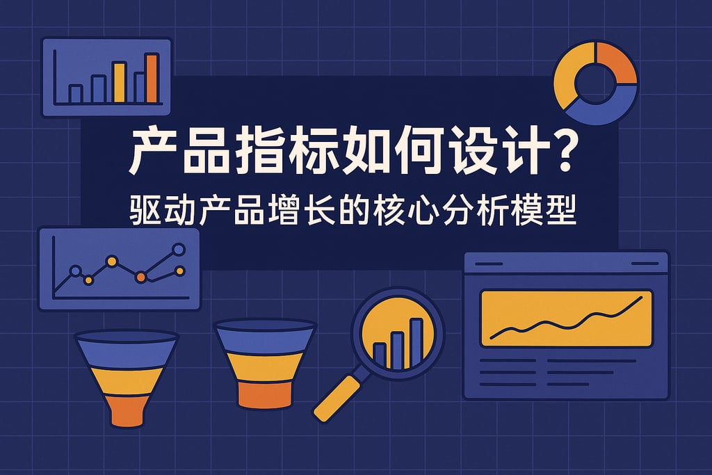 产品指标如何设计？驱动产品增长的核心分析模型