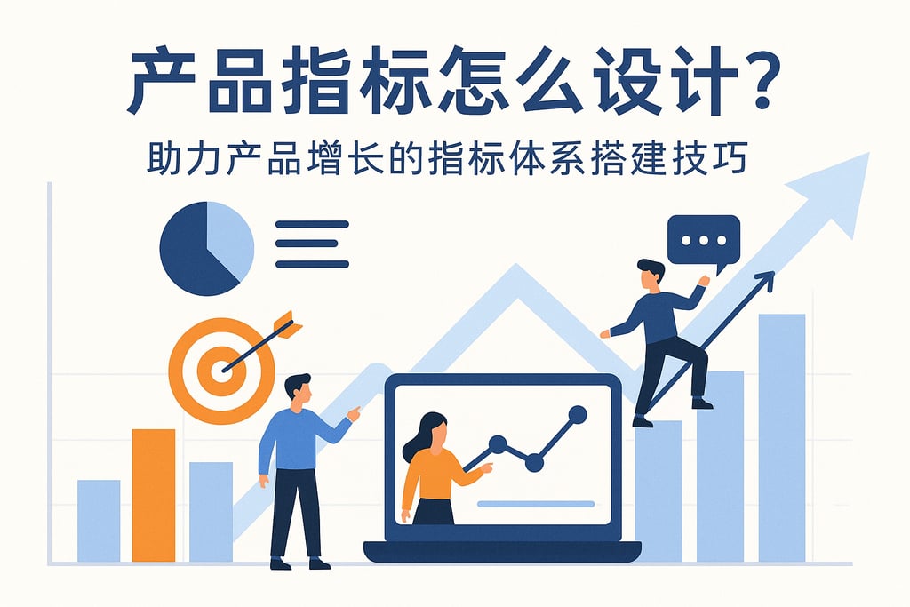产品指标怎么设计？助力产品增长的指标体系搭建技巧