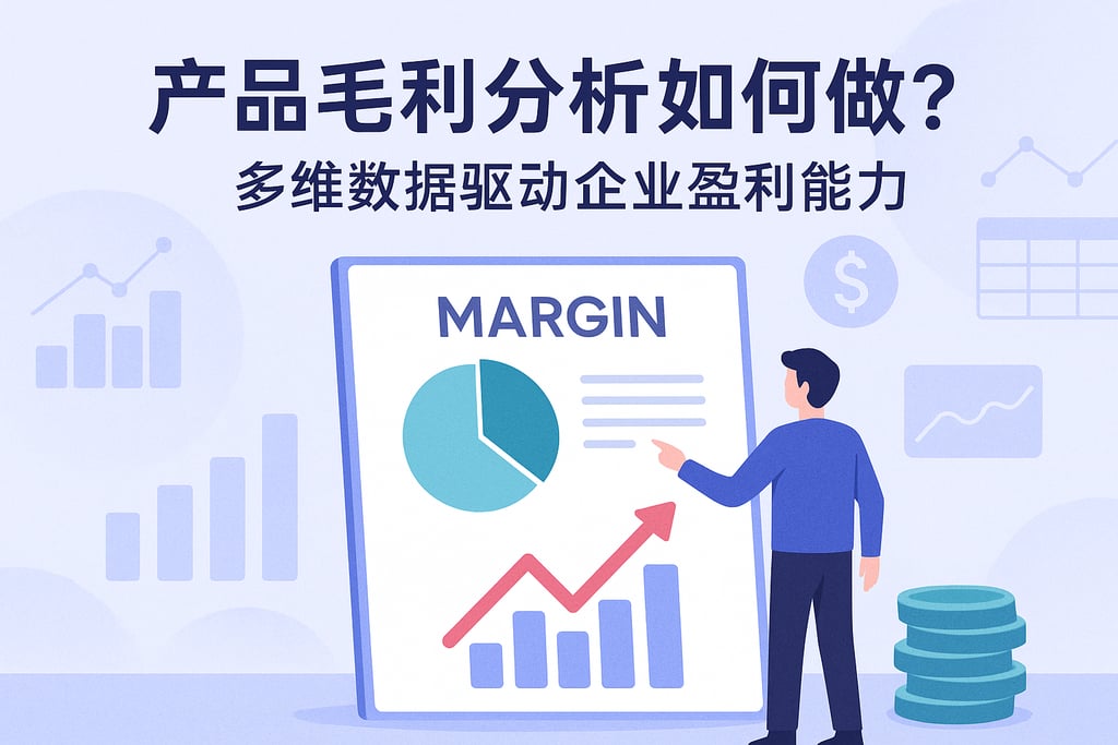 产品毛利分析如何做？多维数据驱动企业盈利能力
