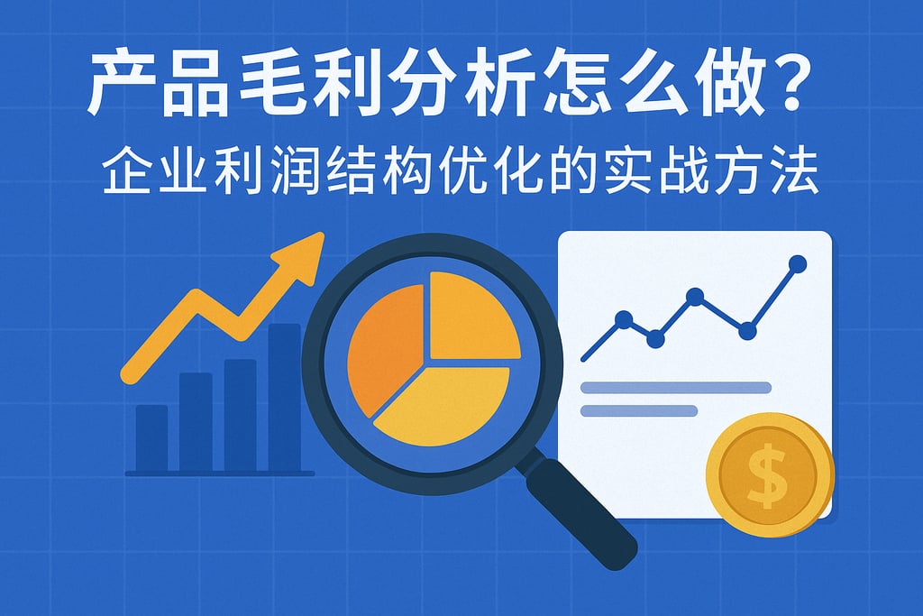 产品毛利分析怎么做？企业利润结构优化的实战方法