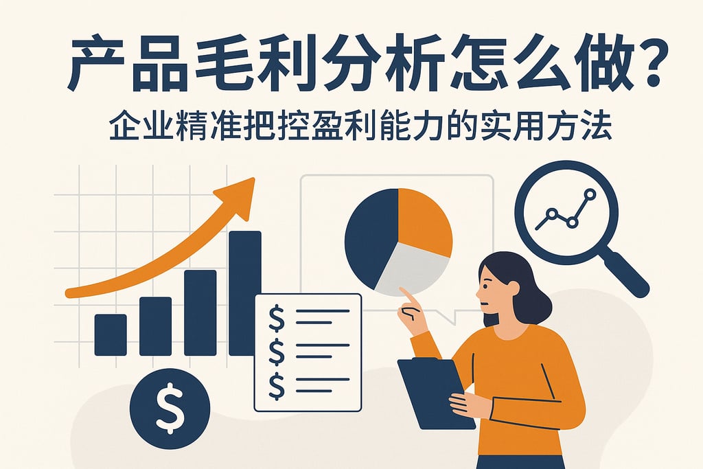 产品毛利分析怎么做？企业精准把控盈利能力的实用方法